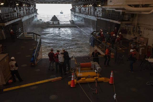 NASA image: Orion Underway Recovery Test 5 (URT-5)