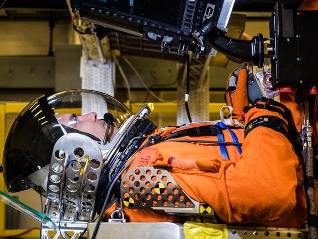NASA image: NASA Simulates Orion Spacecraft Launch Conditions for Crew