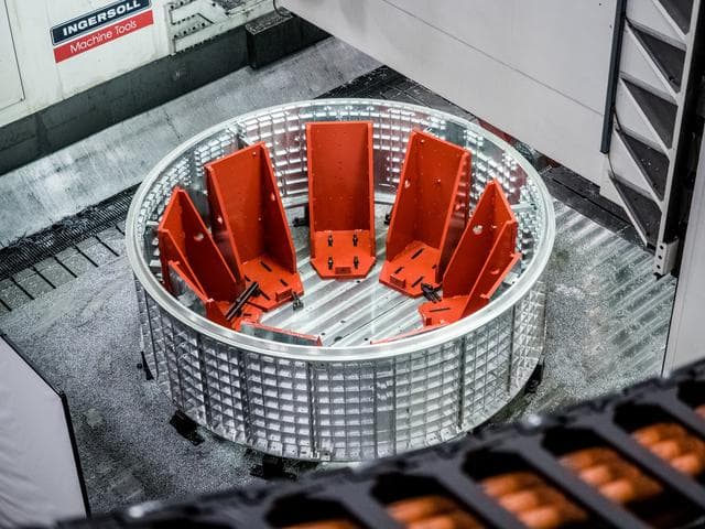 NASA image: First Orion part for human flight