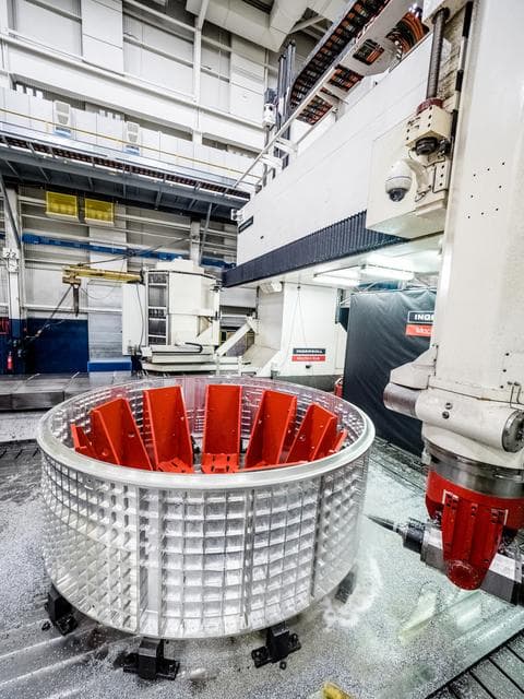 NASA image: First Orion part for human flight