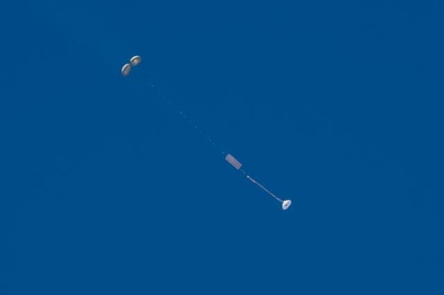 NASA image: 6-14-2017 Parachute Drop Test