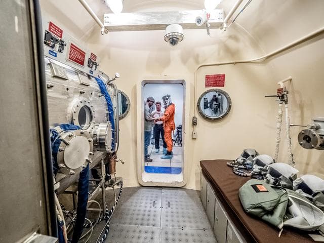 NASA image: Vacuum Pressure Integrated Suit Test