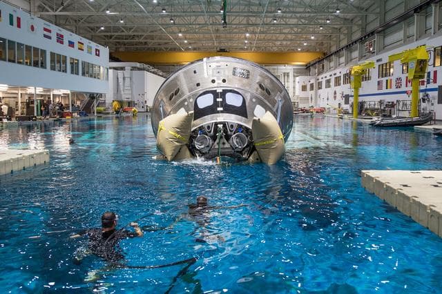 NASA image: Orion crew egress exercise