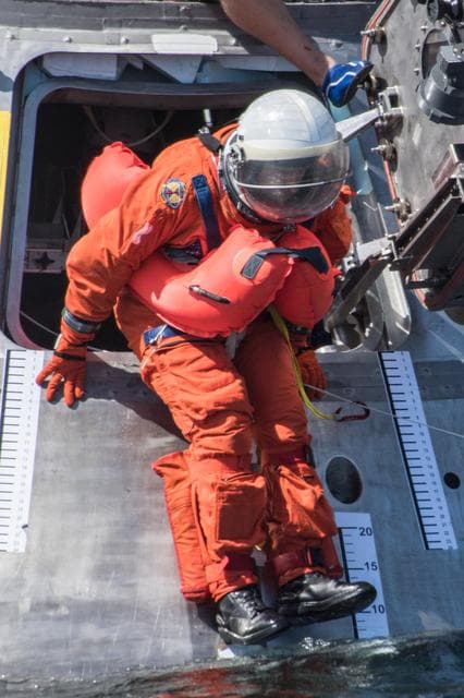 NASA image: Orion crew egress testing