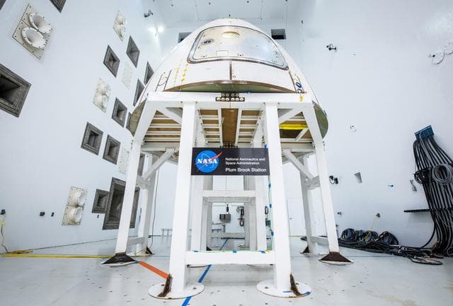 NASA image: Ogive acoustic testing starts at Space Power Facility
