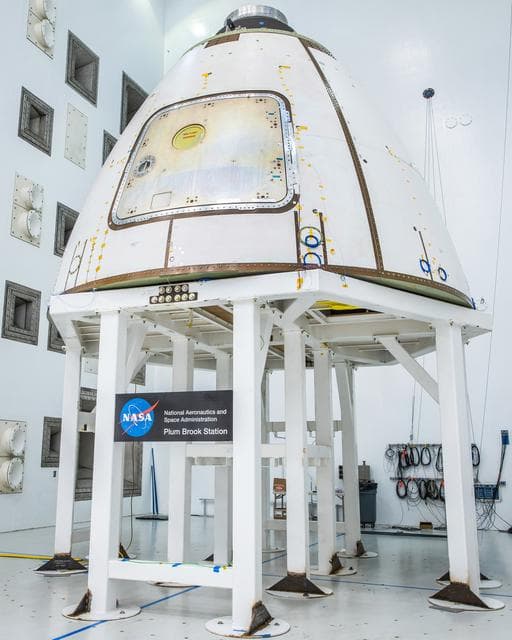 NASA image: Ogive acoustic testing starts at Space Power Facility
