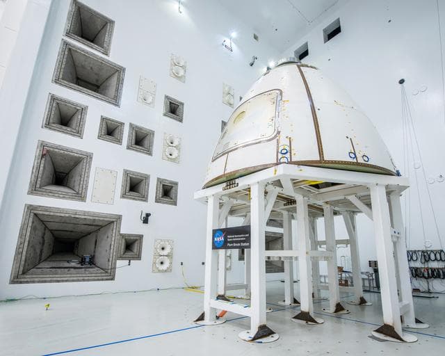 NASA image: Ogive acoustic testing starts at Space Power Facility