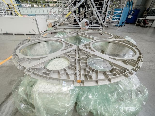 NASA image: Work Progresses on Orion Powerhouse for Crewed Mission