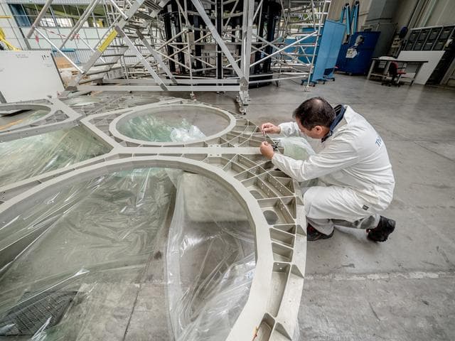 NASA image: Work Progresses on Orion Powerhouse for Crewed Mission
