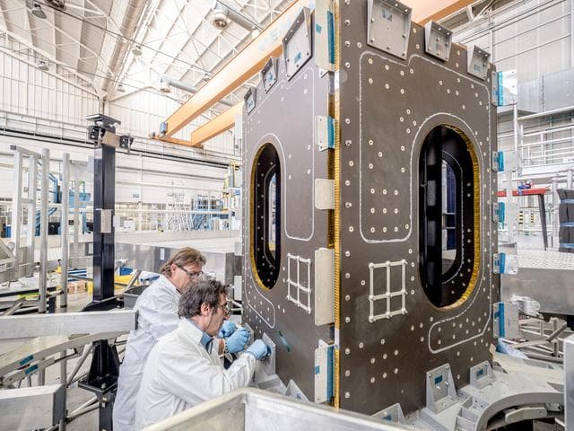 NASA image: Work Progresses on Orion Powerhouse for Crewed Mission