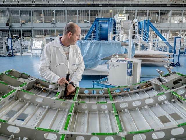 NASA image: Work Progresses on Orion Powerhouse for Crewed Mission