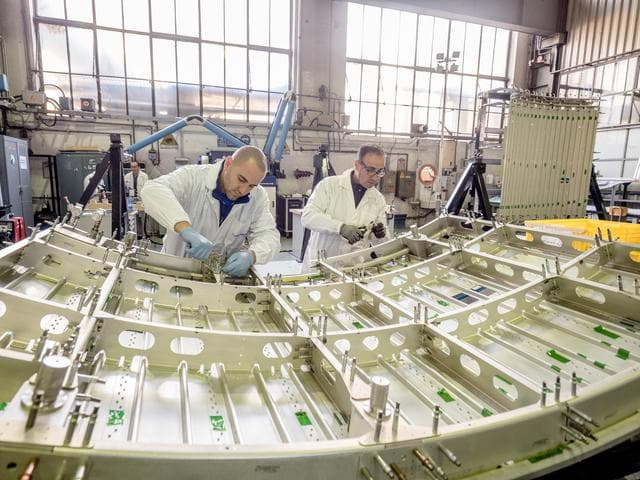 NASA image: Work Progresses on Orion Powerhouse for Crewed Mission