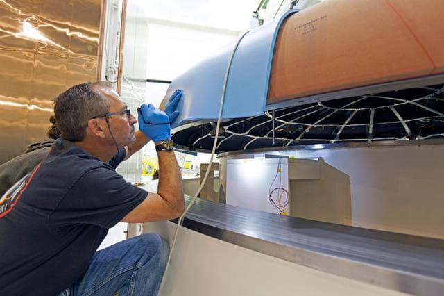 NASA image: Orion Heat Shield Move