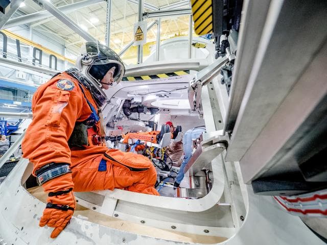 NASA image: NASA Tests Ensure Astronaut, Ground Crew Safety Before Orion Lau