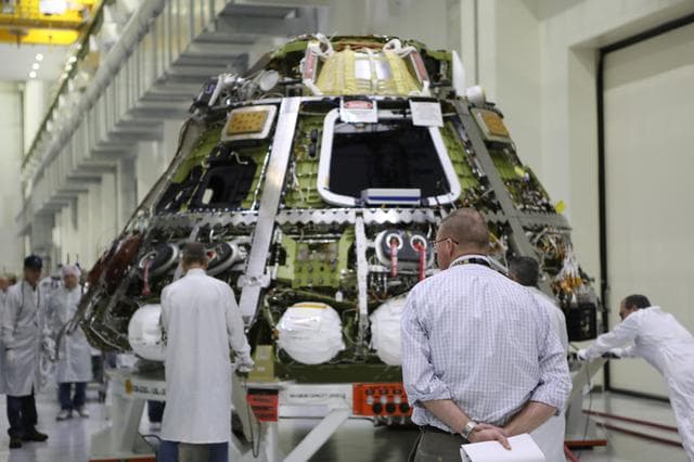 NASA image: Orion Crew Module Move