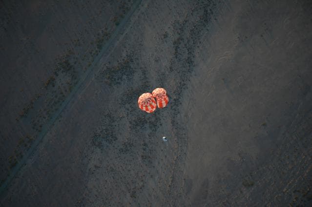 Orion Parachute Test - Dec. 2017