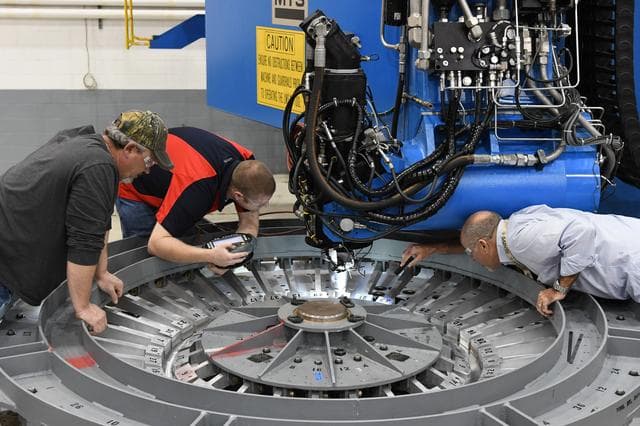 NASA image: Orion pressure vessel for Exploration Mission-2