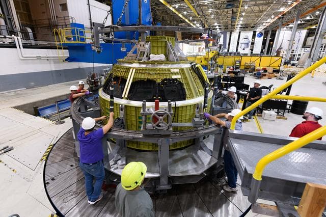 NASA image: Exploration Mission-2 crew module