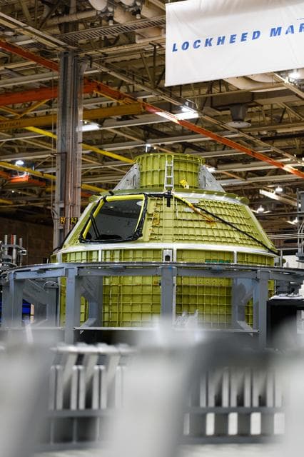 NASA image: Exploration Mission-2 crew module