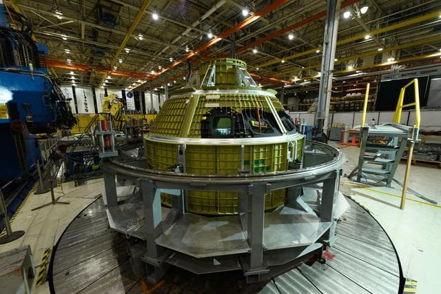 NASA image: Exploration Mission-2 crew module