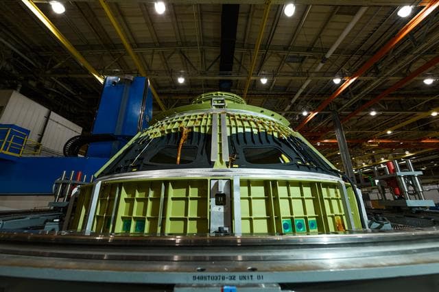 NASA image: Exploration Mission-2 crew module