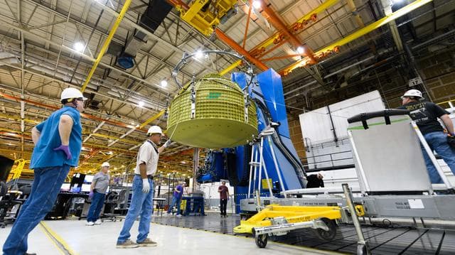 NASA image: Exploration Mission-2 crew module