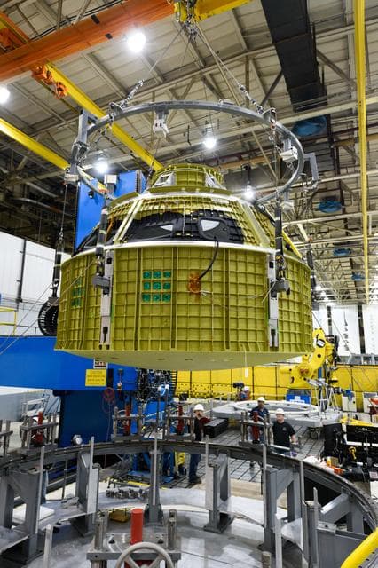 NASA image: Exploration Mission-2 crew module