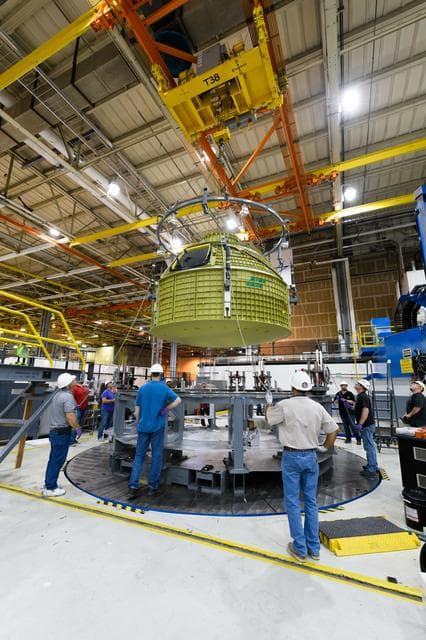 NASA image: Exploration Mission-2 crew module