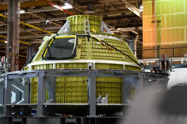 NASA image: Exploration Mission-2 crew module