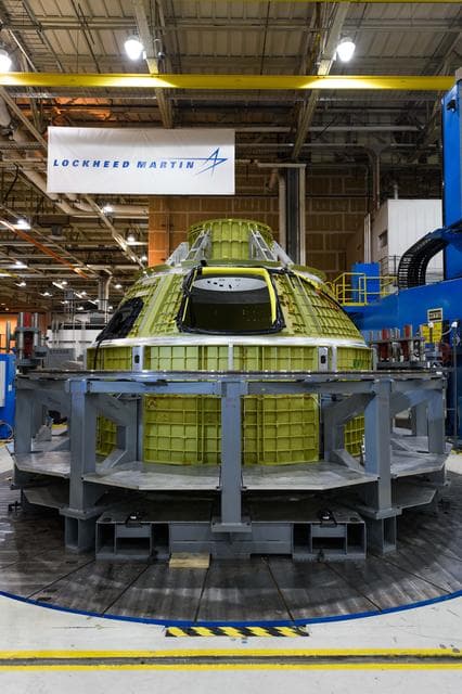 NASA image: Exploration Mission-2 crew module