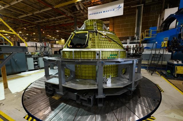 NASA image: Exploration Mission-2 crew module