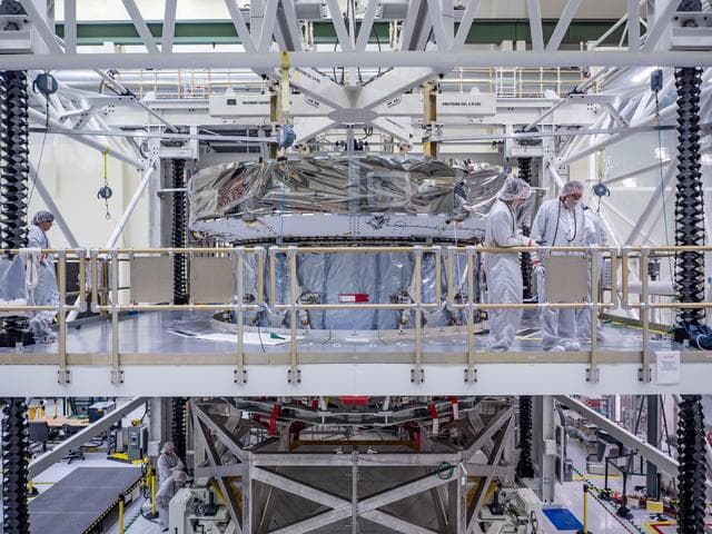 NASA image: European Service Module arrives at KSC