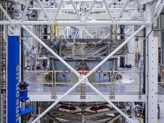 NASA image: European Service Module arrives at KSC