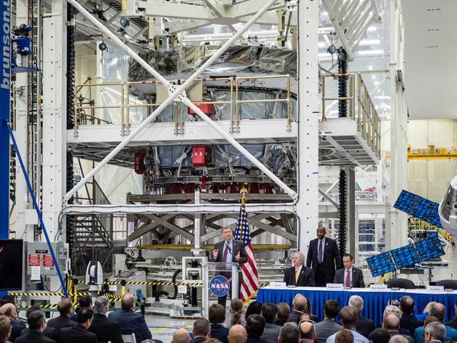 NASA image: European Service Module Arrival Event