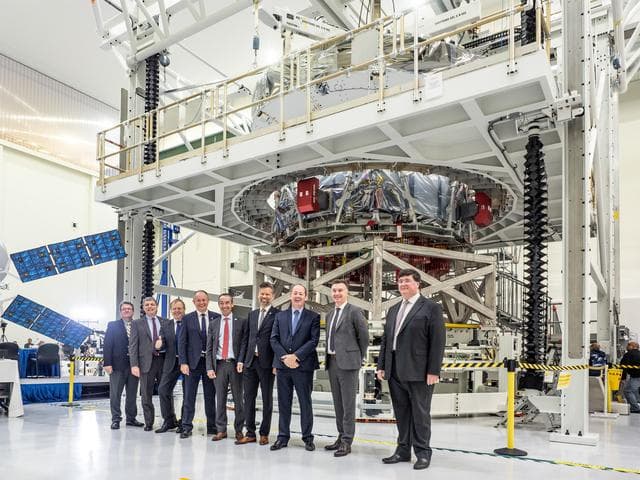 NASA image: European Service Module Arrival Event
