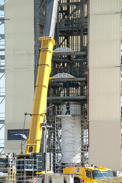 NASA image: Ascent Abort-2 Flight Test Booster