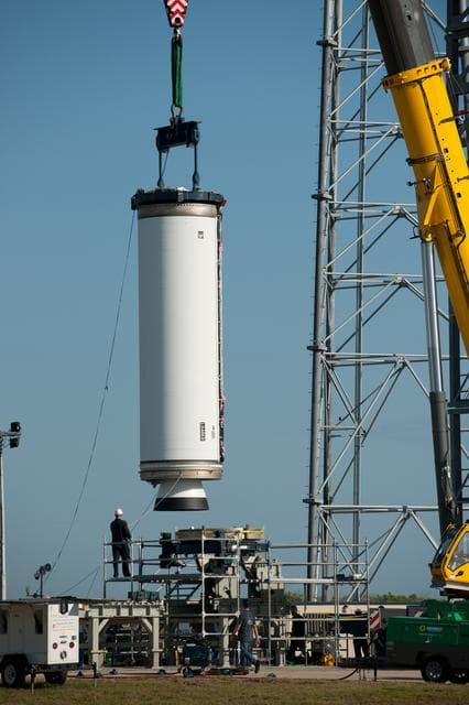 NASA image: Ascent Abort-2 Flight Test Booster