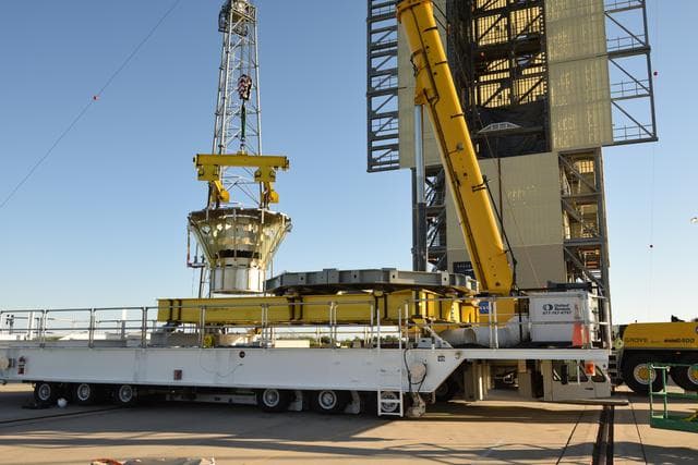 NASA image: Ascent Abort-2 Flight Test Booster