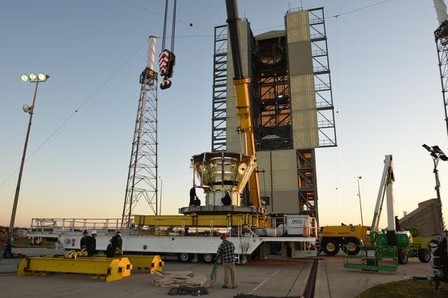 NASA image: Ascent Abort-2 Flight Test Booster