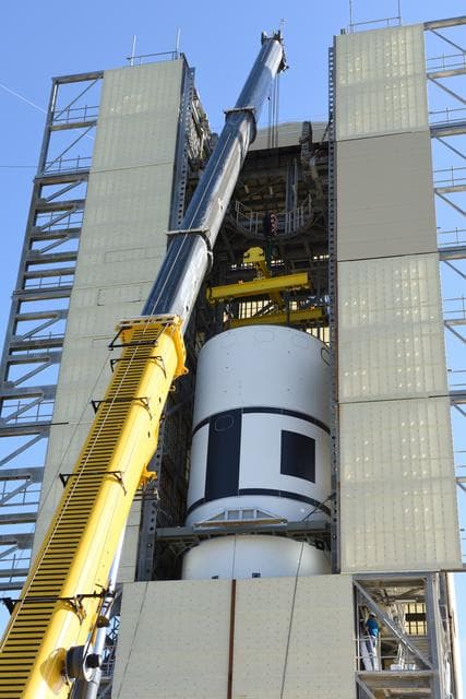 NASA image: Ascent Abort-2 Flight Test Booster