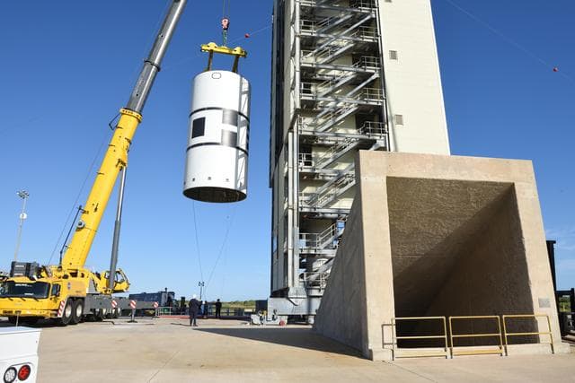 NASA image: Ascent Abort-2 Flight Test Booster