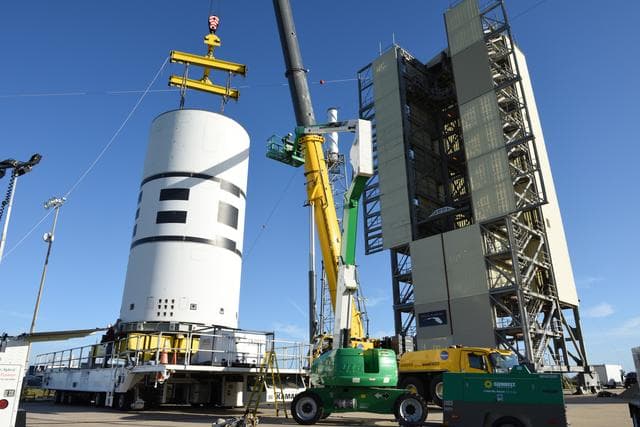 NASA image: Ascent Abort-2 Flight Test Booster