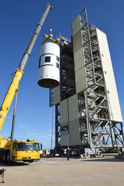 NASA image: Ascent Abort-2 Flight Test Booster