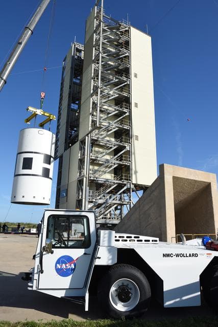 NASA image: Ascent Abort-2 Flight Test Booster