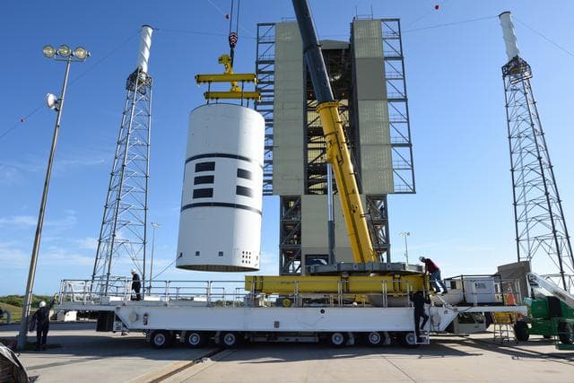 NASA image: Ascent Abort-2 Flight Test Booster