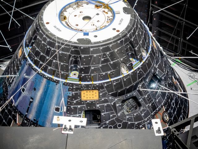 NASA image: Orion Exploration Mission-1 Crew Module