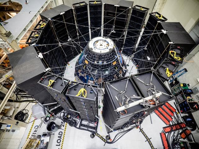 NASA image: Orion Exploration Mission-1 Crew Module