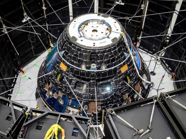 NASA image: Orion Exploration Mission-1 Crew Module