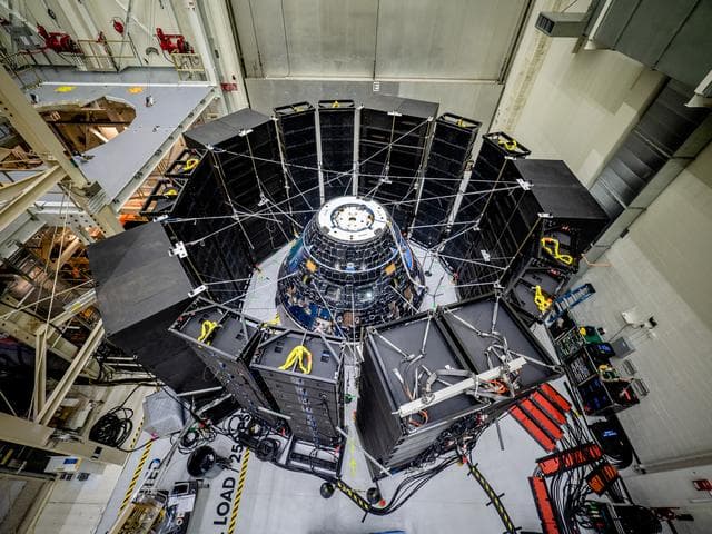 NASA image: Orion Exploration Mission-1 Crew Module