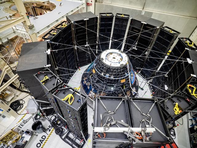 NASA image: Orion Exploration Mission-1 Crew Module